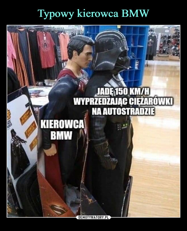 
    Typowy kierowca BMW