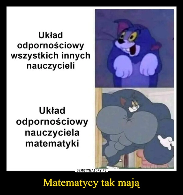 
    Matematycy tak mają