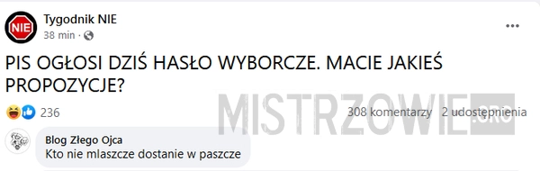 
    PiS zdradza swoje hasło wyborcze