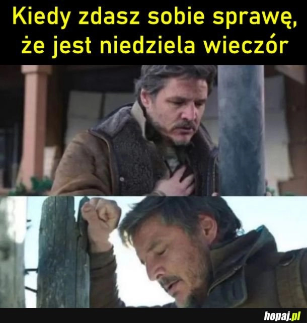 
    Niedziela wieczór