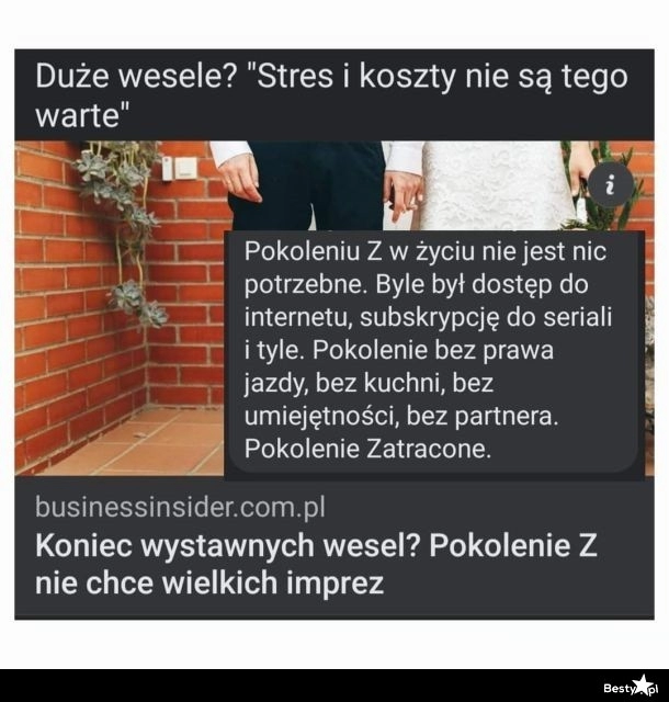 
    Kiedy nie żyjesz tak, jak chcą inni 