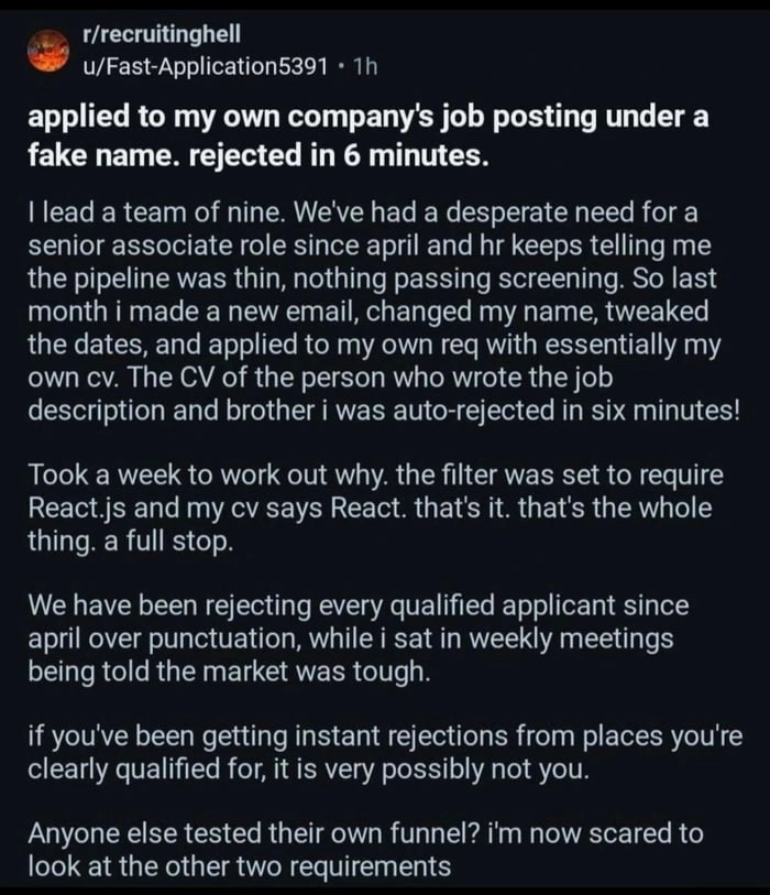 
    AI never took your job. It never even let you have one.