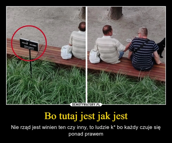 
    Bo tutaj jest jak jest