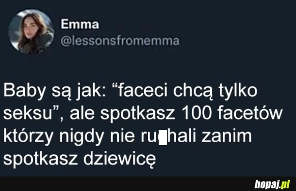 
    Taka prawda