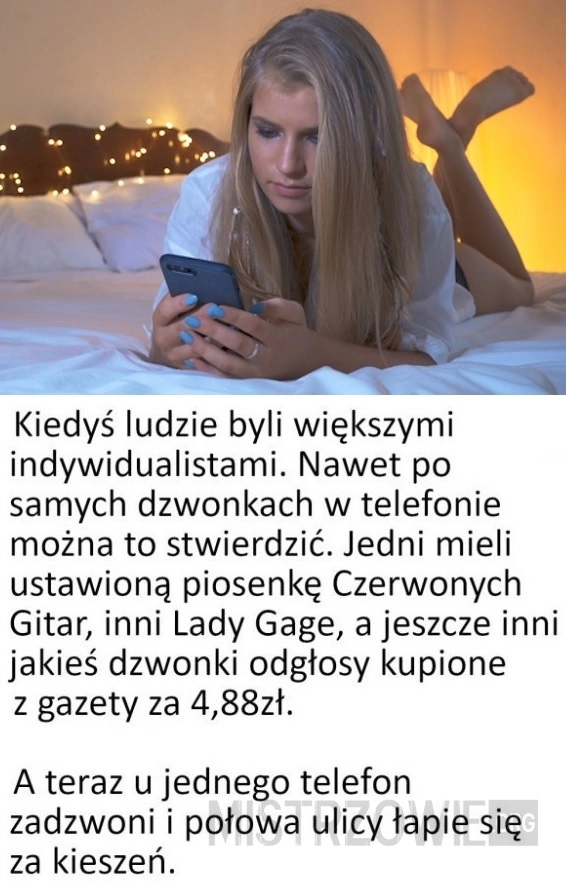 
    Kiedyś ludzie...