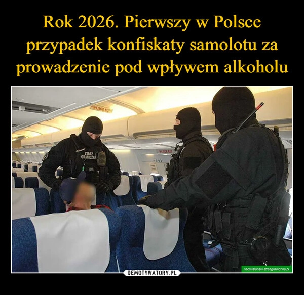 
    Rok 2026. Pierwszy w Polsce przypadek konfiskaty samolotu za prowadzenie pod wpływem alkoholu