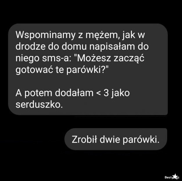 
    Wiadomość do męża 