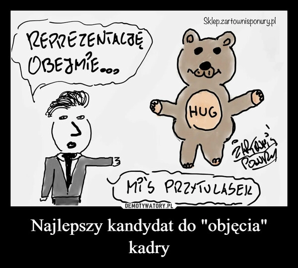 
    
Najlepszy kandydat do "objęcia" kadry 