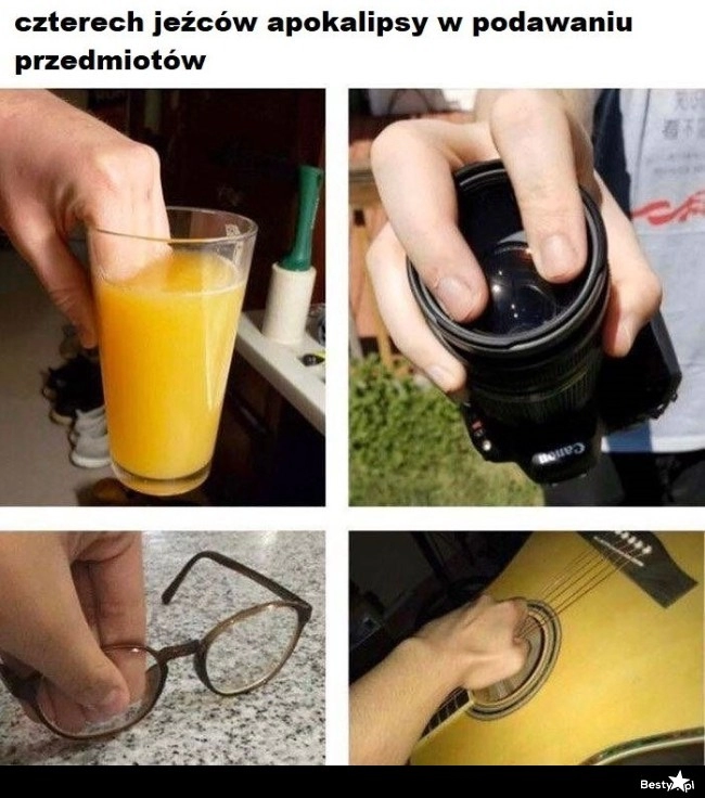 
    Podawanie przedmiotów 