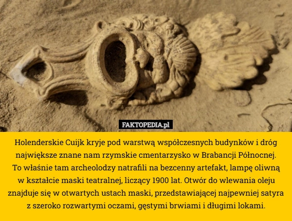 
    Holenderskie Cuijk kryje pod warstwą współczesnych budynków i dróg największe