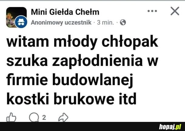 
    Coraz dziwniejsze te ogłoszenia