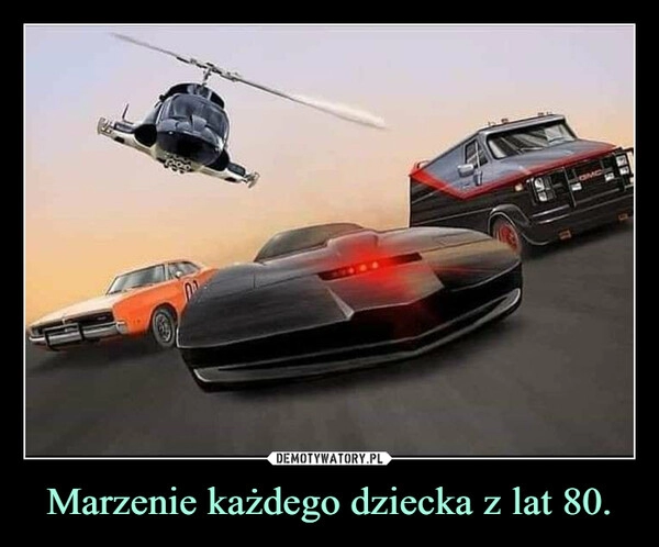 
    Marzenie każdego dziecka z lat 80.