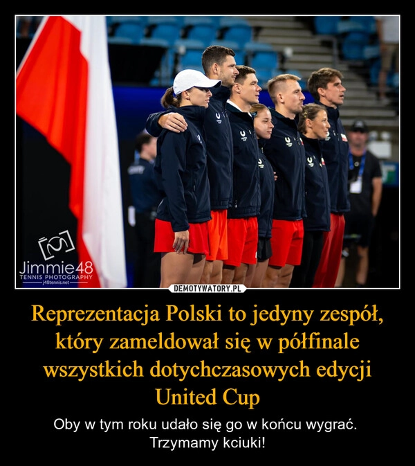 
    Reprezentacja Polski to jedyny zespół, który zameldował się w półfinale wszystkich dotychczasowych edycji United Cup