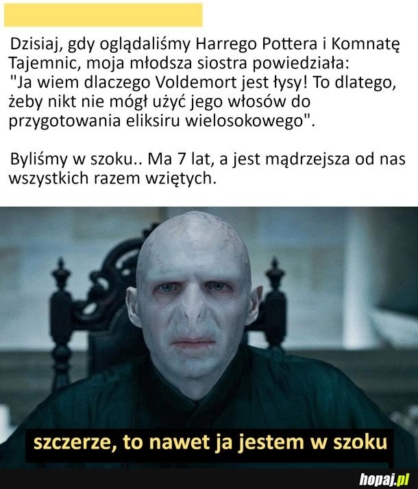 
    Łysina Voldemorta