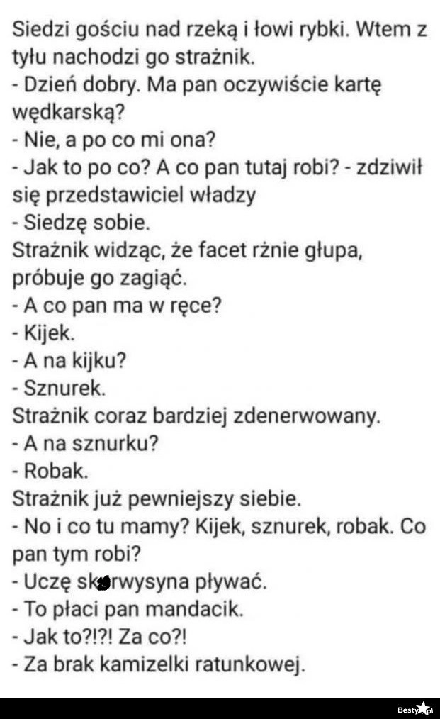 
    Cwany wędkarz 