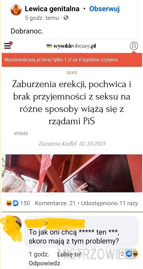 
    Zaburzenia erekcji...