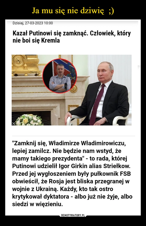 
    Ja mu się nie dziwię  ;)