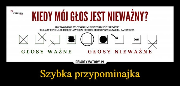 
    Szybka przypominajka