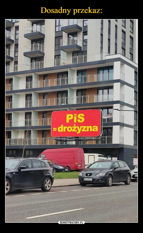 
    Dosadny przekaz: