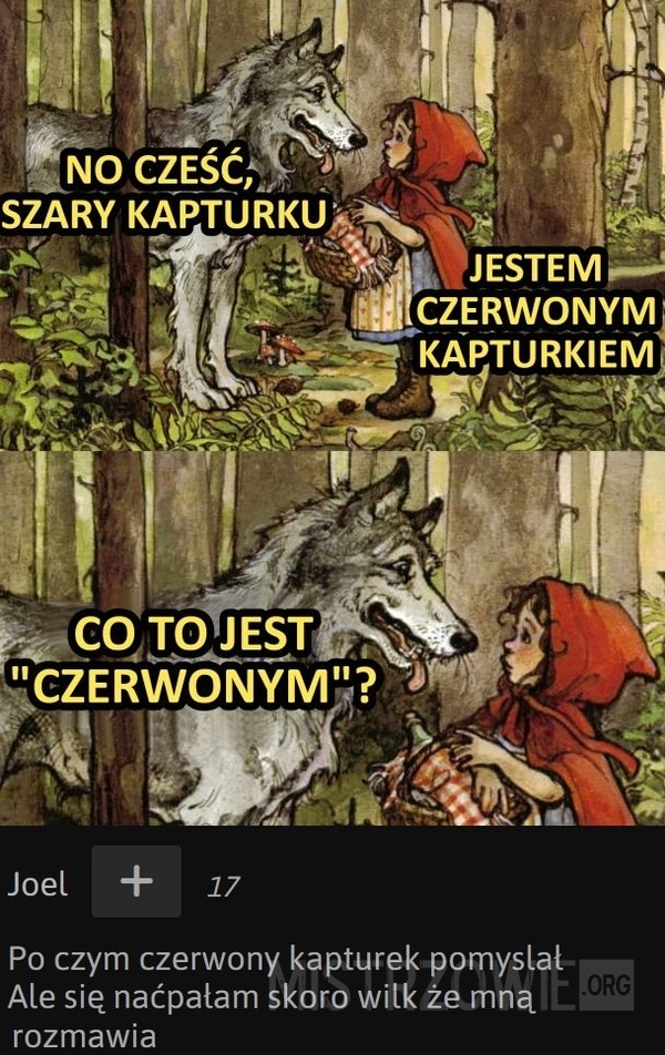 
    
			Czerwony kapturek					