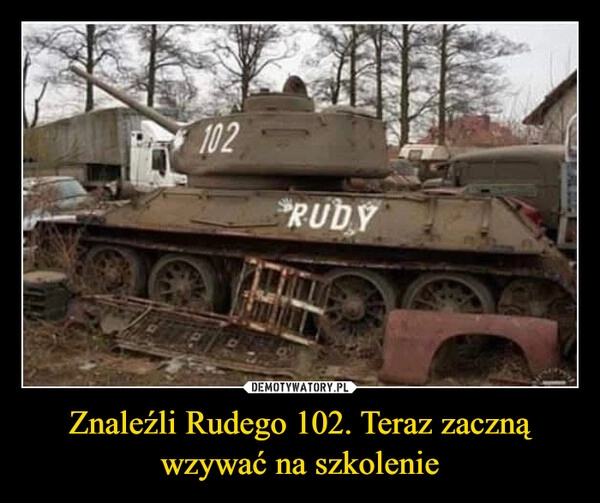 
    Znaleźli Rudego 102. Teraz zaczną wzywać na szkolenie
