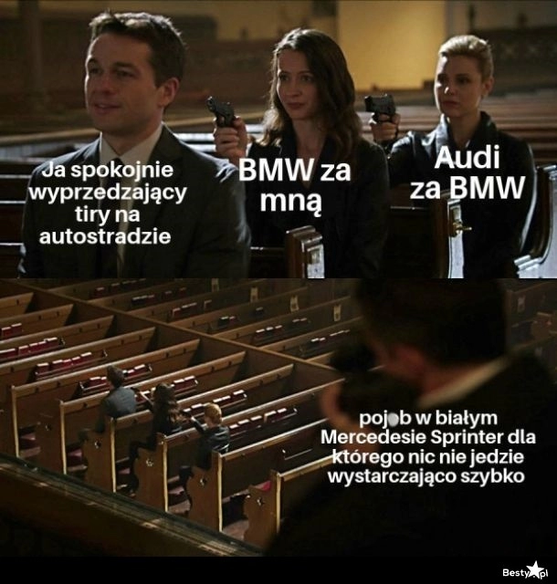 
    Wyprzedzanie na autostradzie 