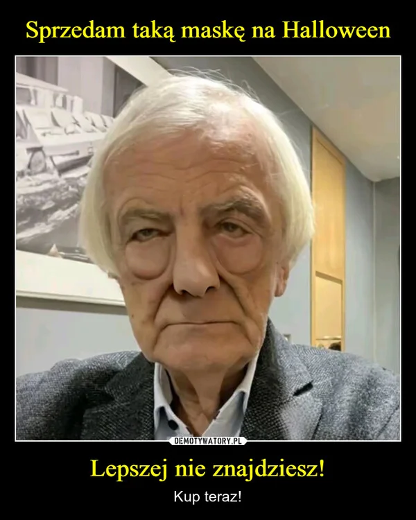 
    Sprzedam taką maskę na Halloween Lepszej nie znajdziesz!