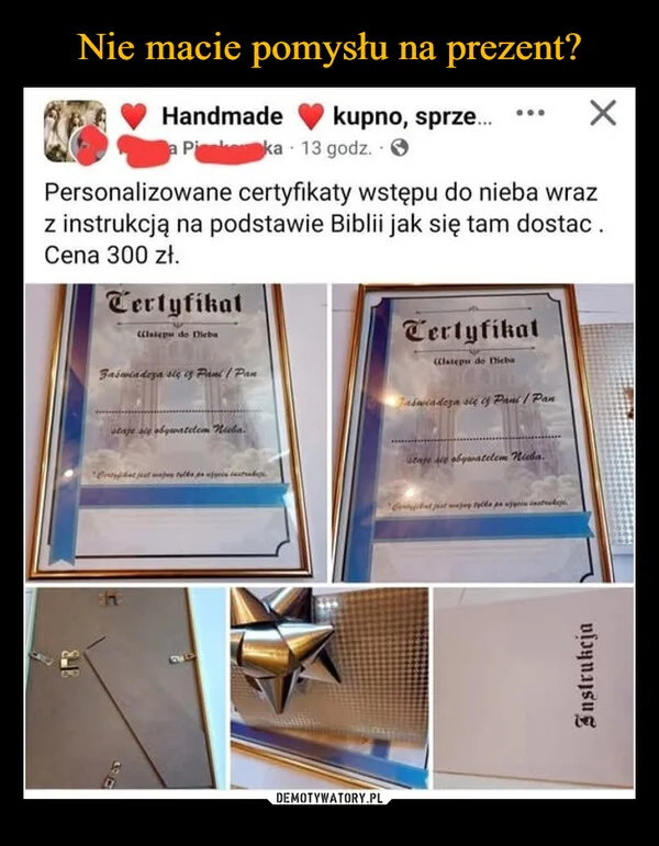 Nie macie pomysłu na prezent?