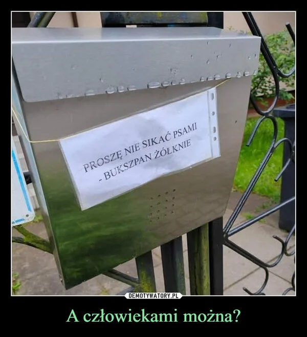 
    A człowiekami można?