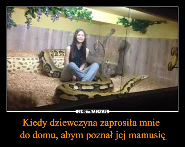 Kiedy dziewczyna zaprosiła mnie do domu, abym poznał jej mamusię