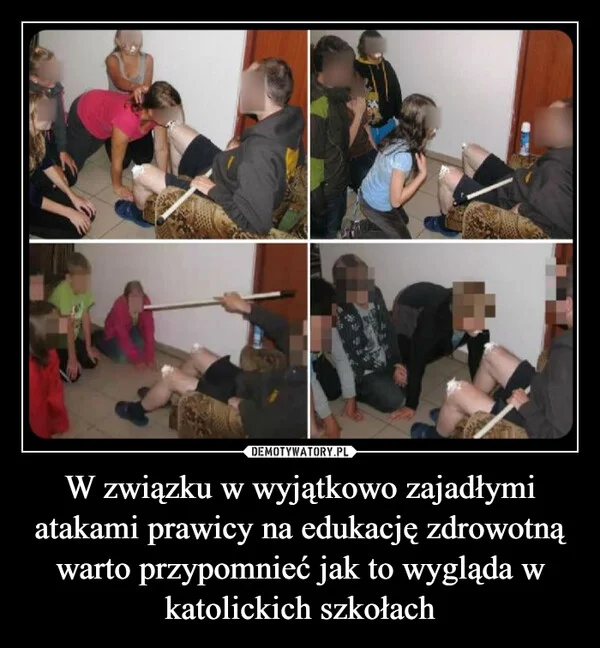 
    W związku w wyjątkowo zajadłymi atakami prawicy na edukację zdrowotną warto przypomnieć jak to wygląda w katolickich szkołach