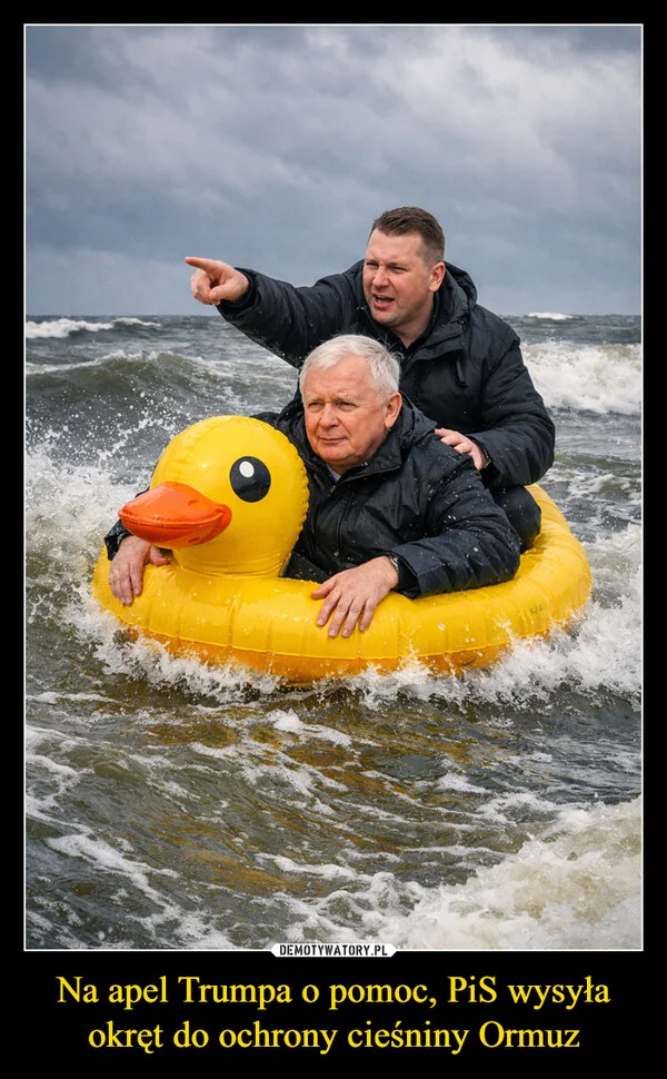 
    Na apel Trumpa o pomoc, PiS wysyła okręt do ochrony cieśniny Ormuz