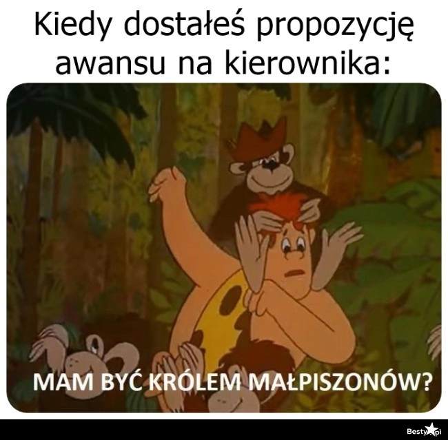 
    Awans na kierownika 