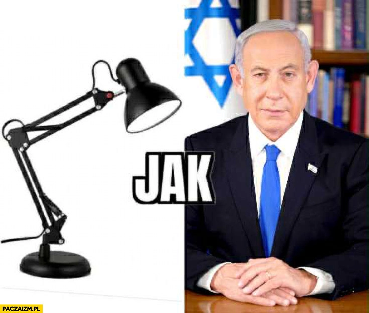 
    Rebus lampa jak skurwysyn Netanjahu Izrael