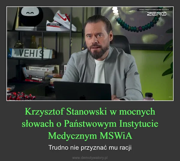 
    Krzysztof Stanowski w mocnych słowach o Państwowym Instytucie Medycznym MSWiA