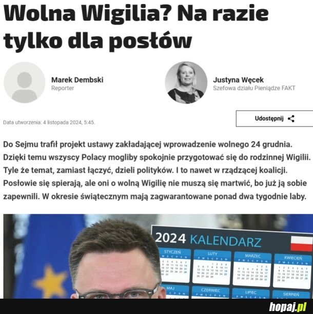 
    Wolna Wigilia.