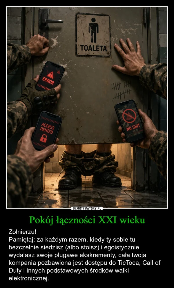 
    Pokój łączności XXI wieku