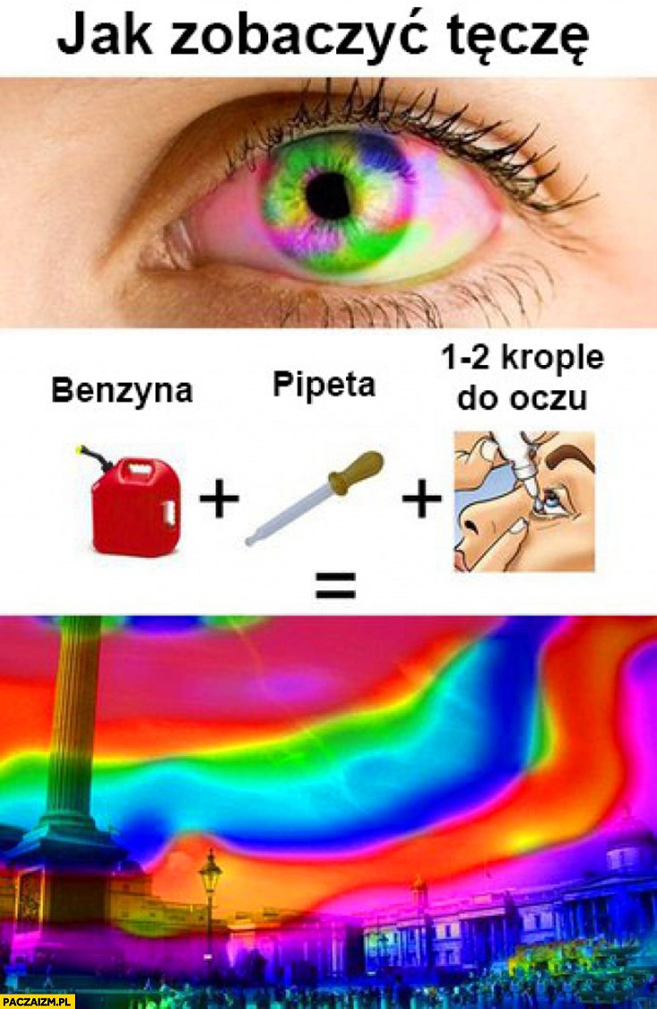 
    Jak zobaczyć tęczę benzyna pipeta krople do oczu