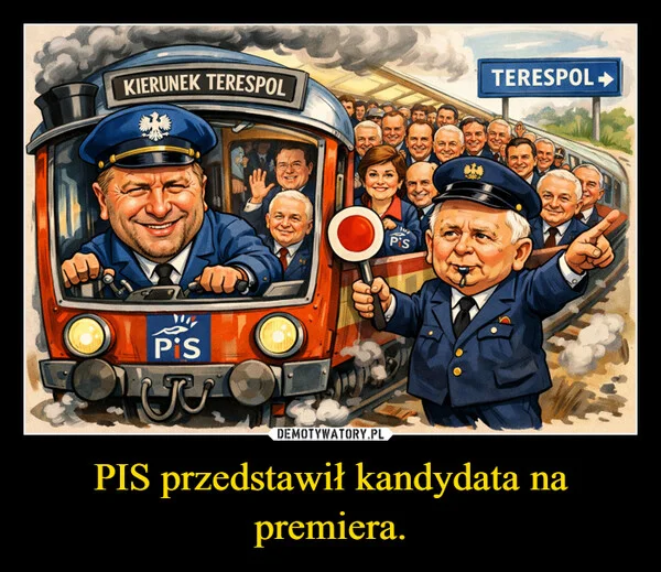 PIS przedstawił kandydata na premiera.