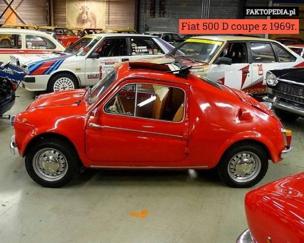 
    Fiat 500 D coupe z 1969r.