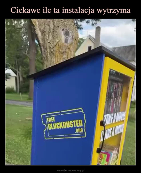Ciekawe ile ta instalacja wytrzyma