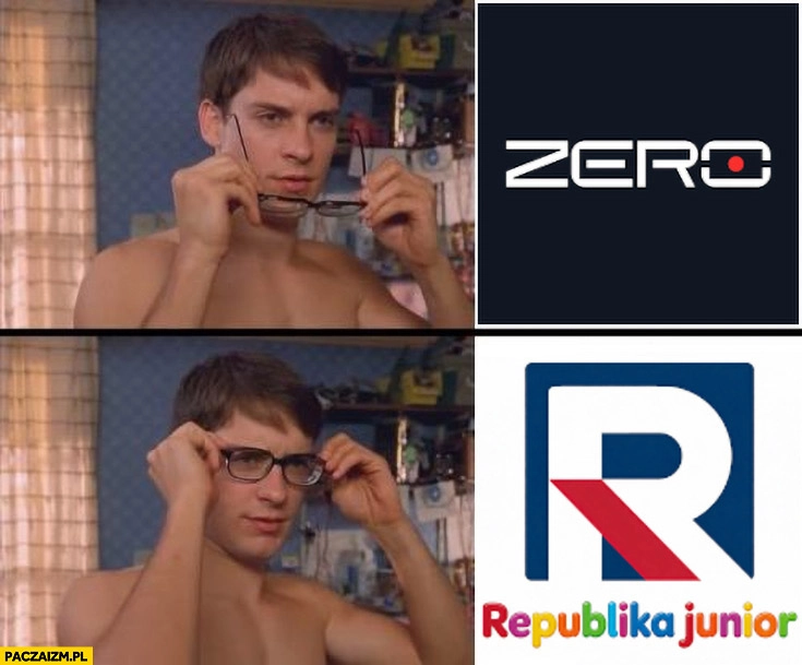 Kanał zero po założeniu okularów republika junior
