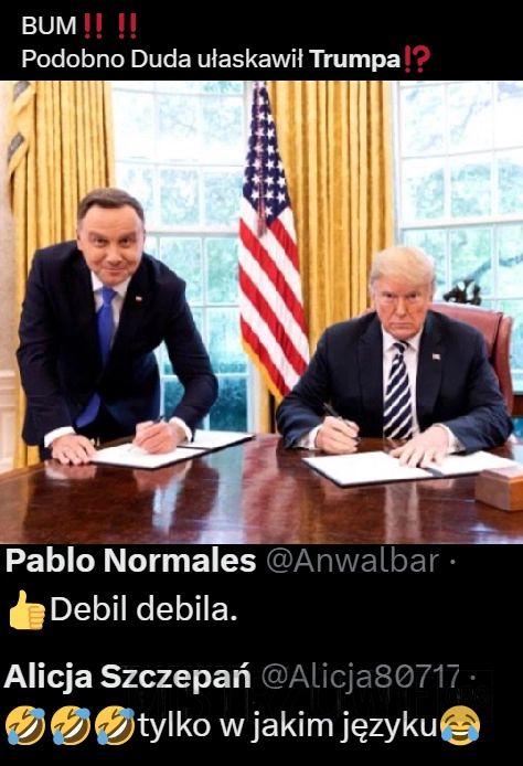 
    Ułaskawienie Trumpa!