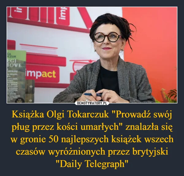 
    Książka Olgi Tokarczuk 