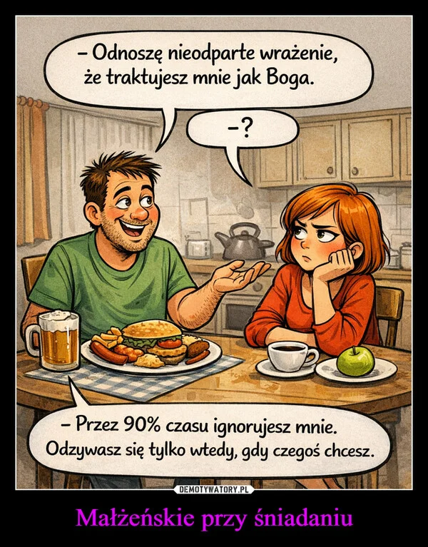 
    Małżeńskie przy śniadaniu