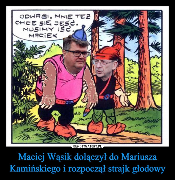 
    Maciej Wąsik dołączył do Mariusza Kamińskiego i rozpoczął strajk głodowy