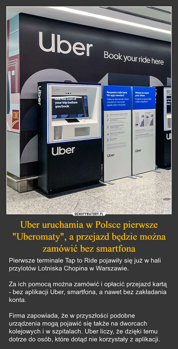 
    Uber uruchamia w Polsce pierwsze 