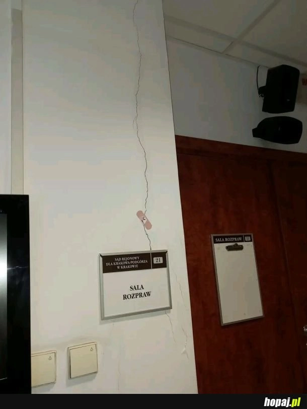Ten plaster pomógł zapobiec nieszczęściu