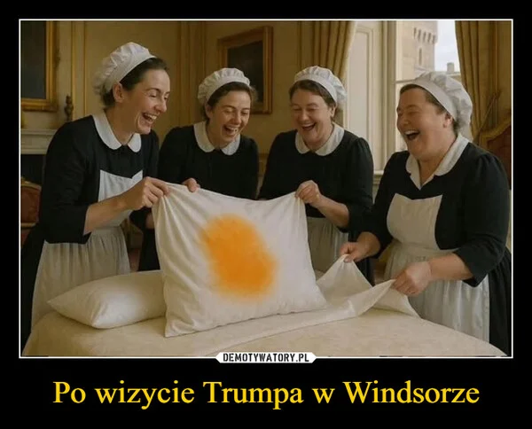 
    Po wizycie Trumpa w Windsorze