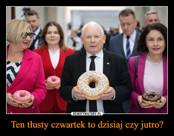 Ten tłusty czwartek to dzisiaj czy jutro?